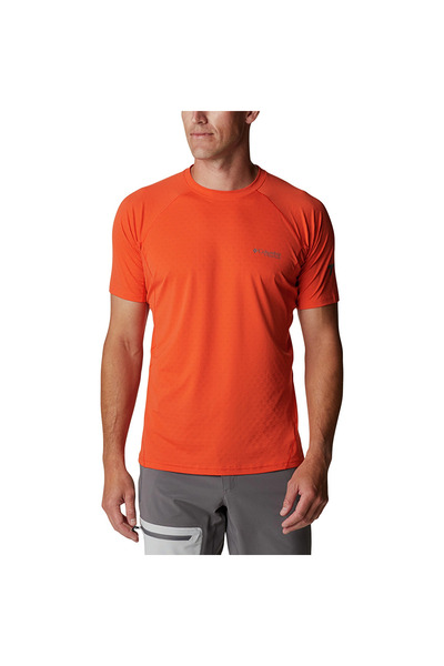 Columbia M Titan Pass Erkek Turuncu Outdoor T-Shirt AO4399-839