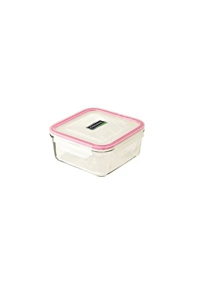 BİEV 900 ml Glasslock Square Glass Storage Container - D-Mcsb090