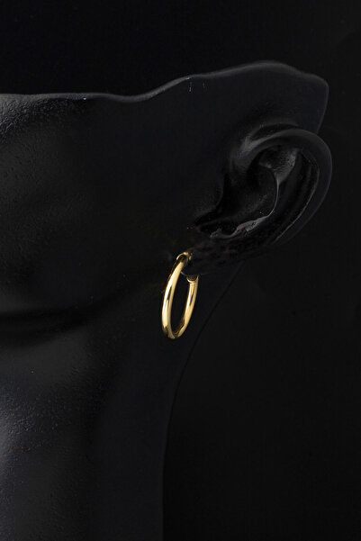 Bilezikci İtalyan 14 Ayar Altın Halka Küpe