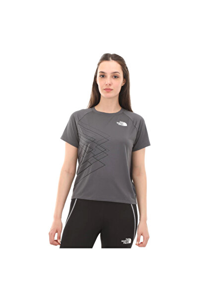 THE NORTH FACE Graphic Kadın Gri Outdoor T-Shirt NF0A87G9WUO1
