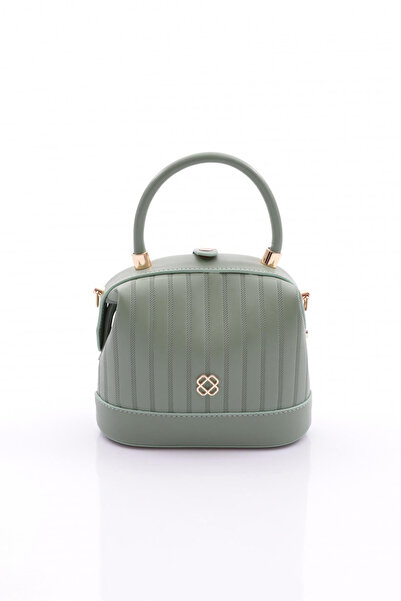 DGN Çapraz Zincir Askılı Çanta Su Yeşili 41233279