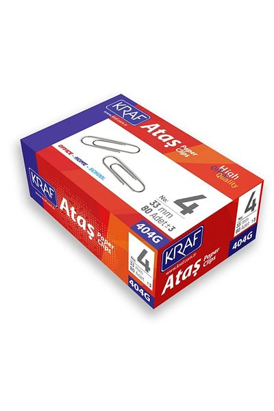 KRAF Paper Clip No:4 404g