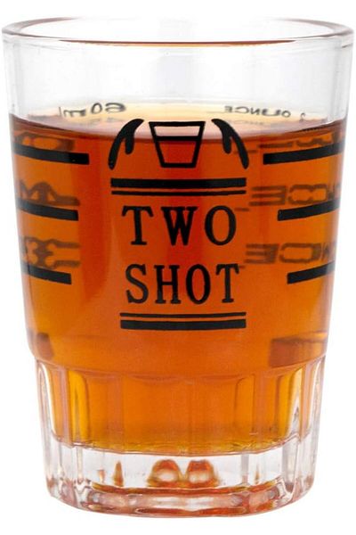 MIBRU Coffee glass espresso two shot 60ml