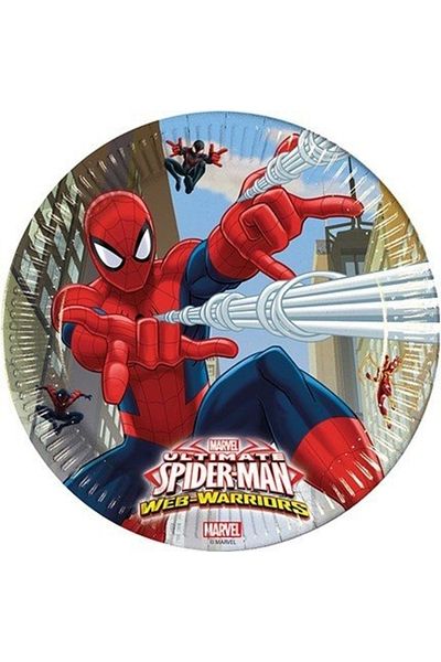 Showparty Licensed Plate Spiderman-85151