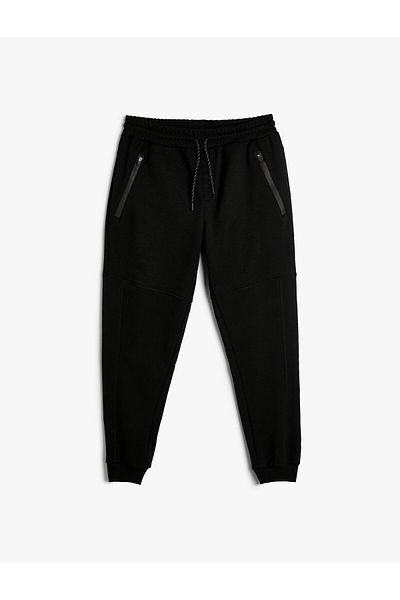 Koton Φούτερ Jogger με Δαντέλα στη μέση και λεπτομέρεια στην τσέπη με φερμουάρ
