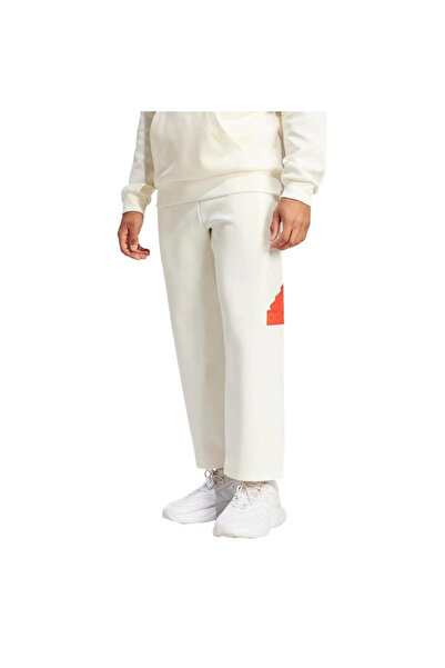 adidas M Fi Bos 7/8 Pt Ανδρικό λευκό παντελόνι ιδρώτα σε καθημερινό στυλ IR9232