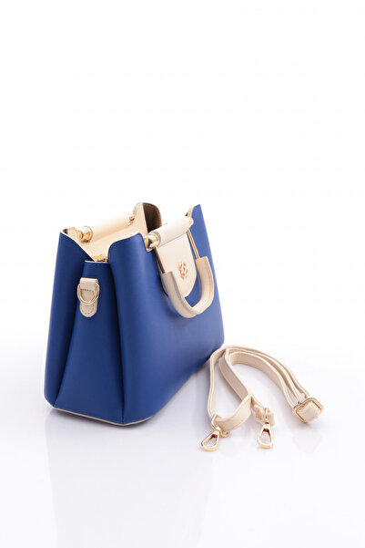 DGN Women's Bagsax Blue Beige 6573434