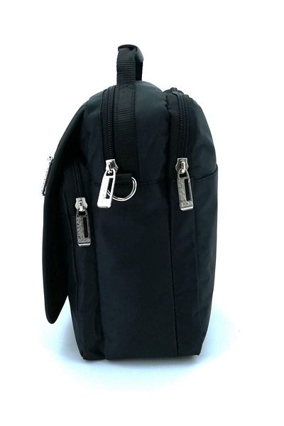 SEVENTEEN Seven Teen 2211 Waterproof Fabric Strap Crossbody Bag Large Size