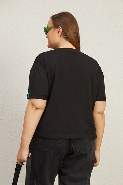 Büyük Moda SHORT BASIC COTTON T-SHIRT