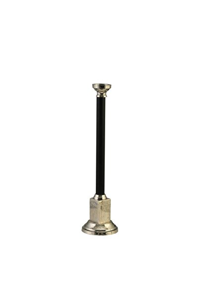 Vitale Gümüş Kıztaşı Şamdan Büyük 11*43 Cm Ak.ır0278