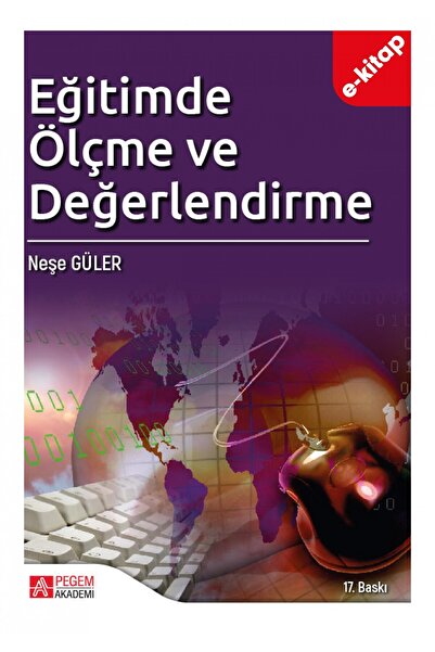 Pegem Akademi Yayıncılık Eğitimde Ölçme ve Değerlendirme (e-kitap)