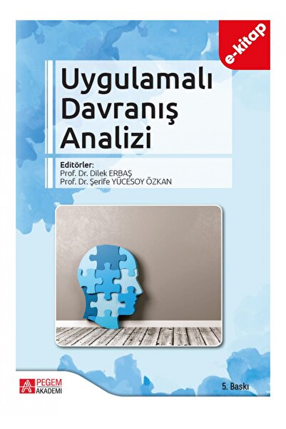 Pegem Akademi Yayıncılık Uygulamalı Davranış Analizi (e-kitap)