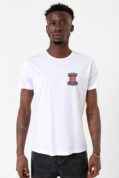 Tshirthane Ανδρικό μπλουζάκι Dubious Handles Logo White