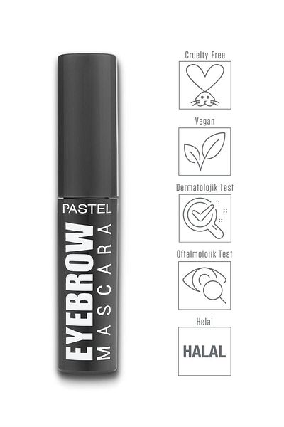 Pastel Profashion Eyebrow Black 24 Eyebrow Mascara