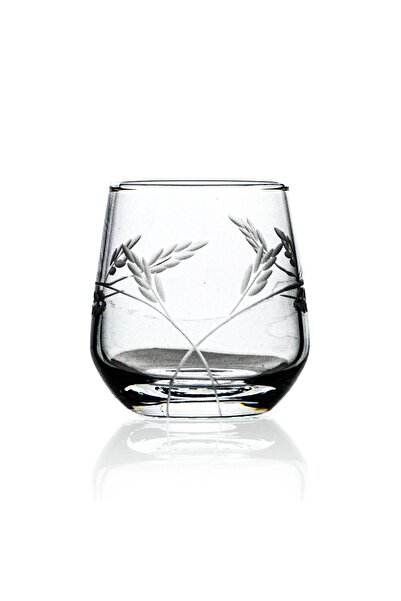 DECOCIA كازان 6 Adet Likör Ve Shot Bardağı 115cc Sürgün Desenli