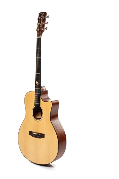 Strauss SA-400 Akustik Gitar - Masif Ladin Ön Kapak- Maun