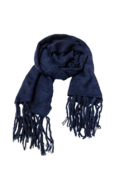 Genel Markalar Triko Yumoş Kışlık Şal Atkı Lacivert