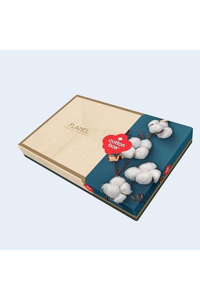 Lisinya Flannel Nev Set Double Lavanid Blue