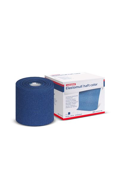 BSN Bandaj de fixare Elastomull Haft Lf Bsn 8cm X 20m Albastru
