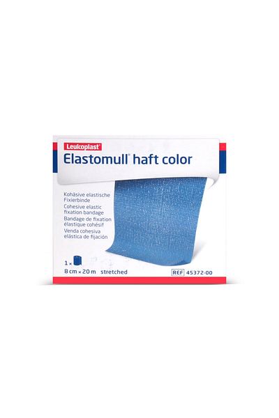 BSN Bandaj de fixare Elastomull Haft Lf Bsn 8cm X 20m Albastru