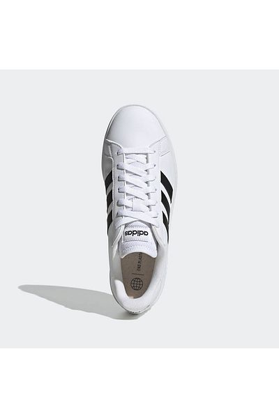 adidas Grand Court Base 2. Gw9250 - Men's White and Black Sneakers