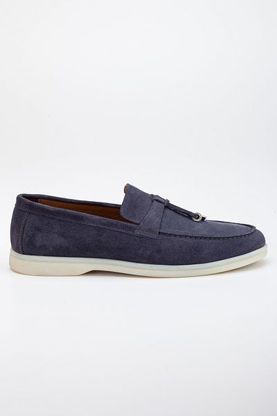 Mehmet Baran Genuine Nubuck Leather Men's Loafer