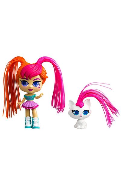 Silverlit Curli Girls Bebek Ve Hayvan 2'li Set - Mei Li Ve Lulu