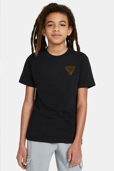 Tshirthane Μαύρο παιδικό μπλουζάκι με λογότυπο Dark Tannhaus