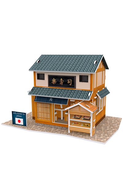 Cubic Fun 3d 32 Parça Puzzle Japon Sushi Restoranı