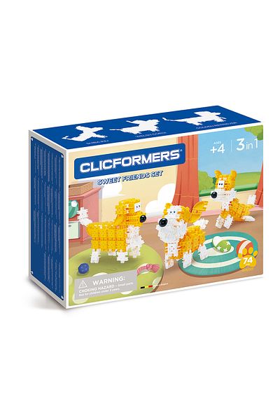 CLICFORMERS مجموعة سويت فريندز - 74 قطعة