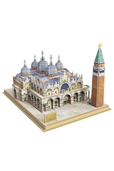 Cubic Fun 3D Puzzle National Geographic Series - San Marco Square 107 Pieces