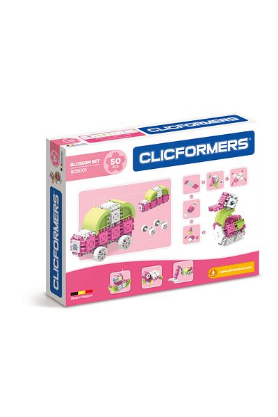 CLICFORMERS مجموعة بلوسوم - 50 قطعة