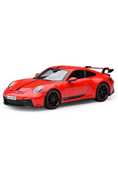 Maisto Porsche 911 GT3 Model Araba 1/18 - Kırmızı