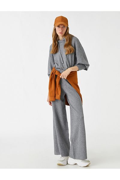 Koton Hooded Basic Sweatshirt