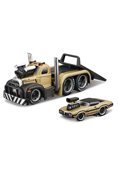 Maisto Muscle Machines Taşıyıcı Ve Araç Set 1/64 04 59051