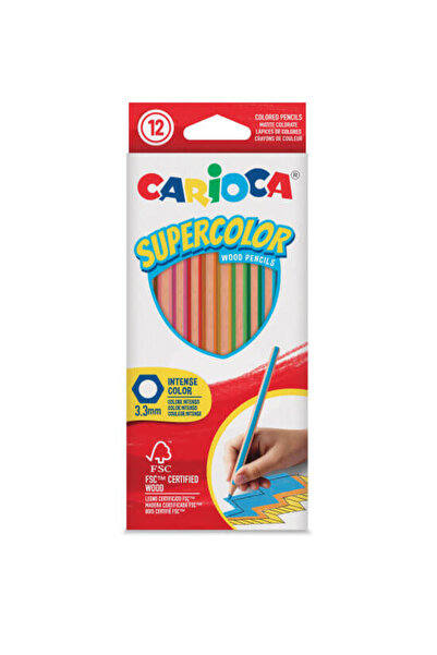 CARIOCA Supercolor Kuru Boya 12 Renk