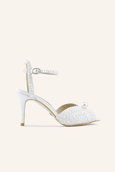 MARCATELLI Pearl Bridal Shoes