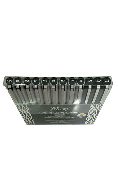 Masis Technical Drawing Set 12 Pieces Set