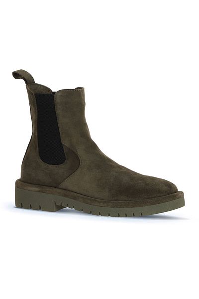 Bueno Shoes 01wz6702 Μοντέλο Khaki Suede Γυναικείες Μπότες