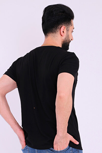 Tshirthane Oppenheimer Письмовий Чорний Короткий рукав Чоловічий Tshirt