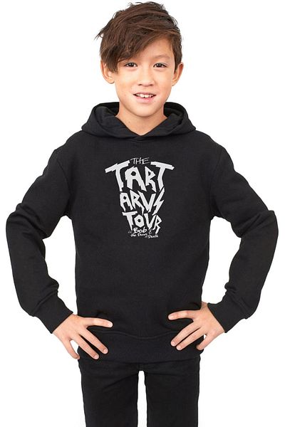 Tshirthane Детски суичър с качулка „Пърси Джаксън: Тартар Тур“ с черна материя