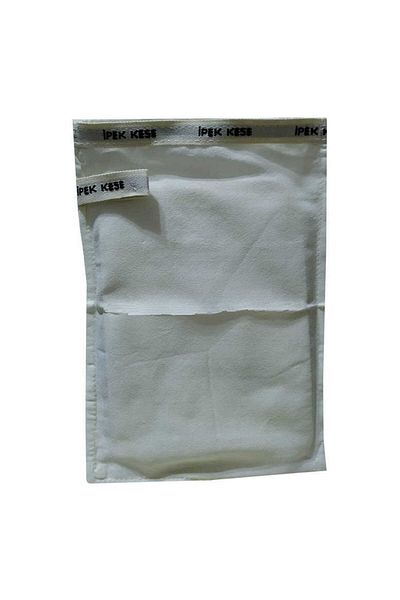 Angoravi Silk Bath Washcloth for Sensitive Skin White 16X25