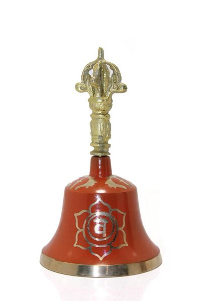 ES ELEGANS Bronze Tibetan Bell Decorative Gift