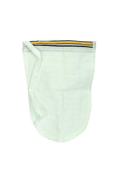 colezium 100 Percent Crepe Face and Body Scrub White 17X24