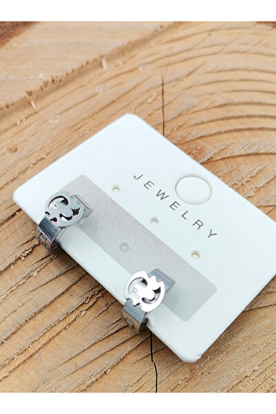 Monalisa Home أقراط فضية اللون من الفولاذ المقاوم للصدأ 316 لتر للجنسين بقطر ...