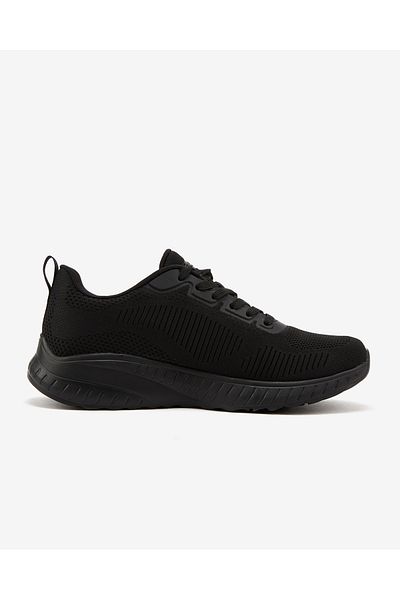 SKECHERS Bobs Squad Chaos - Face Off Women's Black Sports Shoes 117209 Bbk