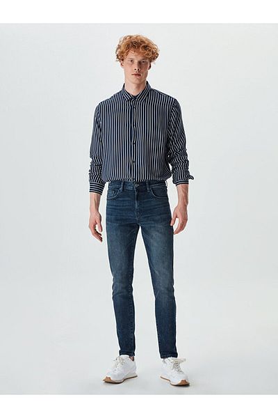 Ltb Pantaloni de jeans Darrion cu picior îngust cu talie medie