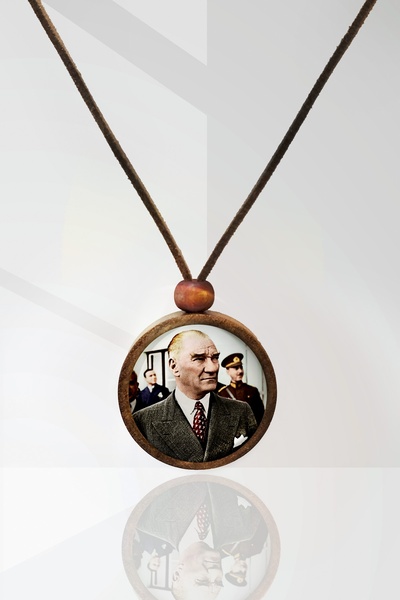 Tahtakolik Mustafa Kemal Atatürk Wooden Necklace