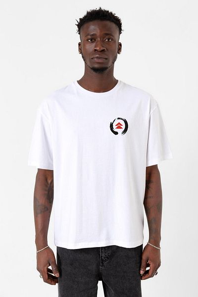 Tshirthane Ανδρικό μπλουζάκι με λογότυπο Ghost Of Tsushima