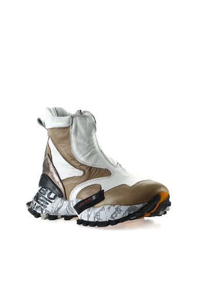 Bueno Shoes Γυναικεία Αθλητικά Μποτάκια - Δερμάτινο Mink, Μοντέλο 01wr2108